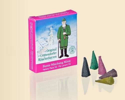 Räucherkerzen - Bunte Mischung 24 St.