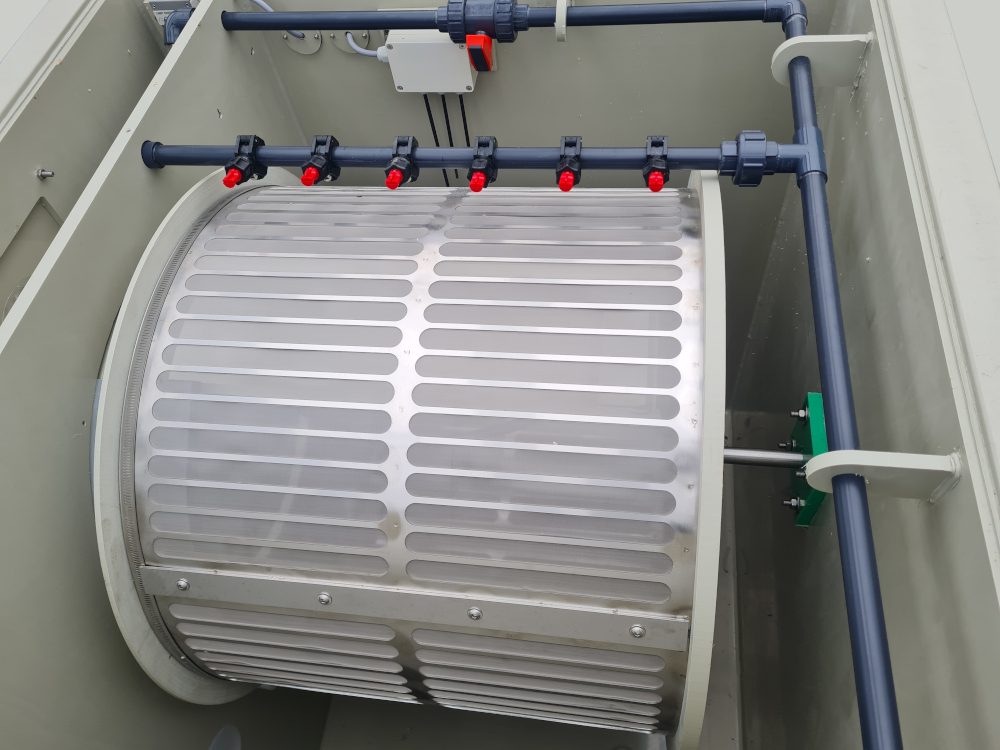 EPS Combi-Trommelfilter CL65 Quer mit integrierter Spülpumpe EPS Combi-Trommelfilter CL65 Quer mit integrierter Spülpumpe