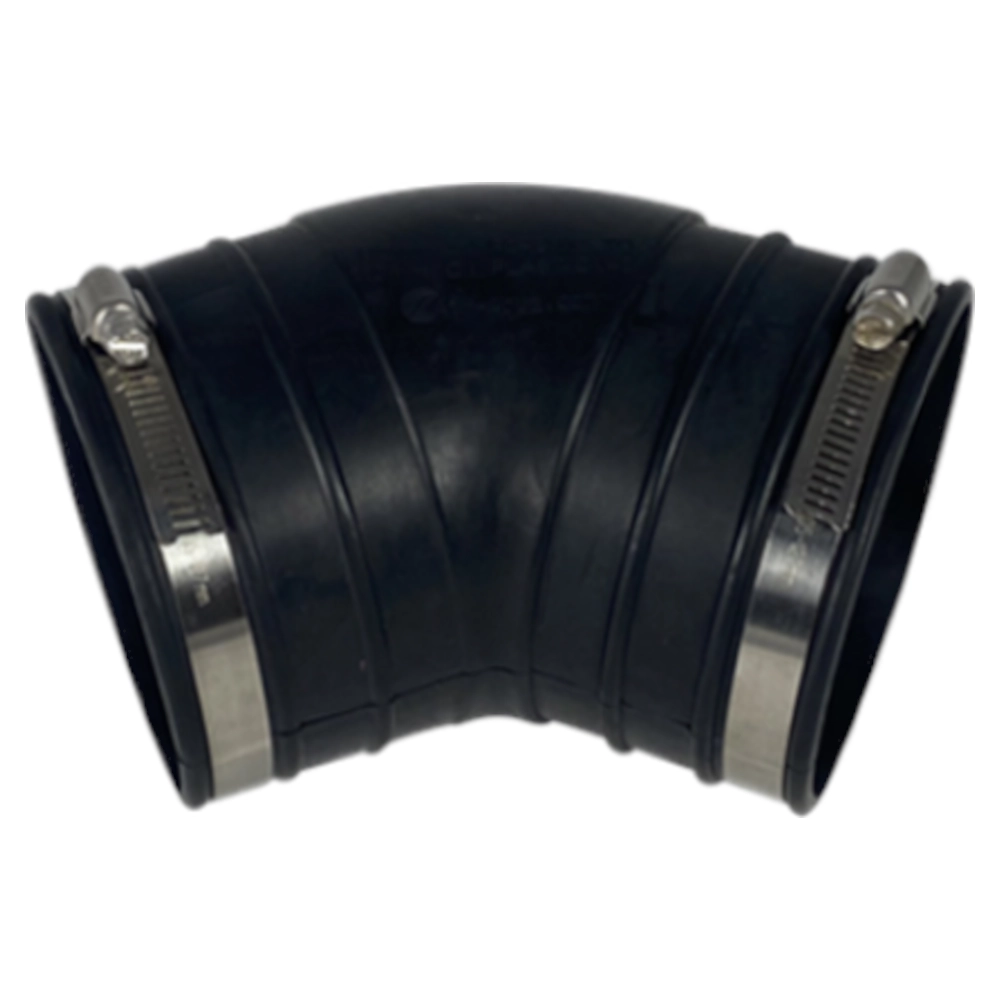 Elastomer Bogen 45° 125 mm