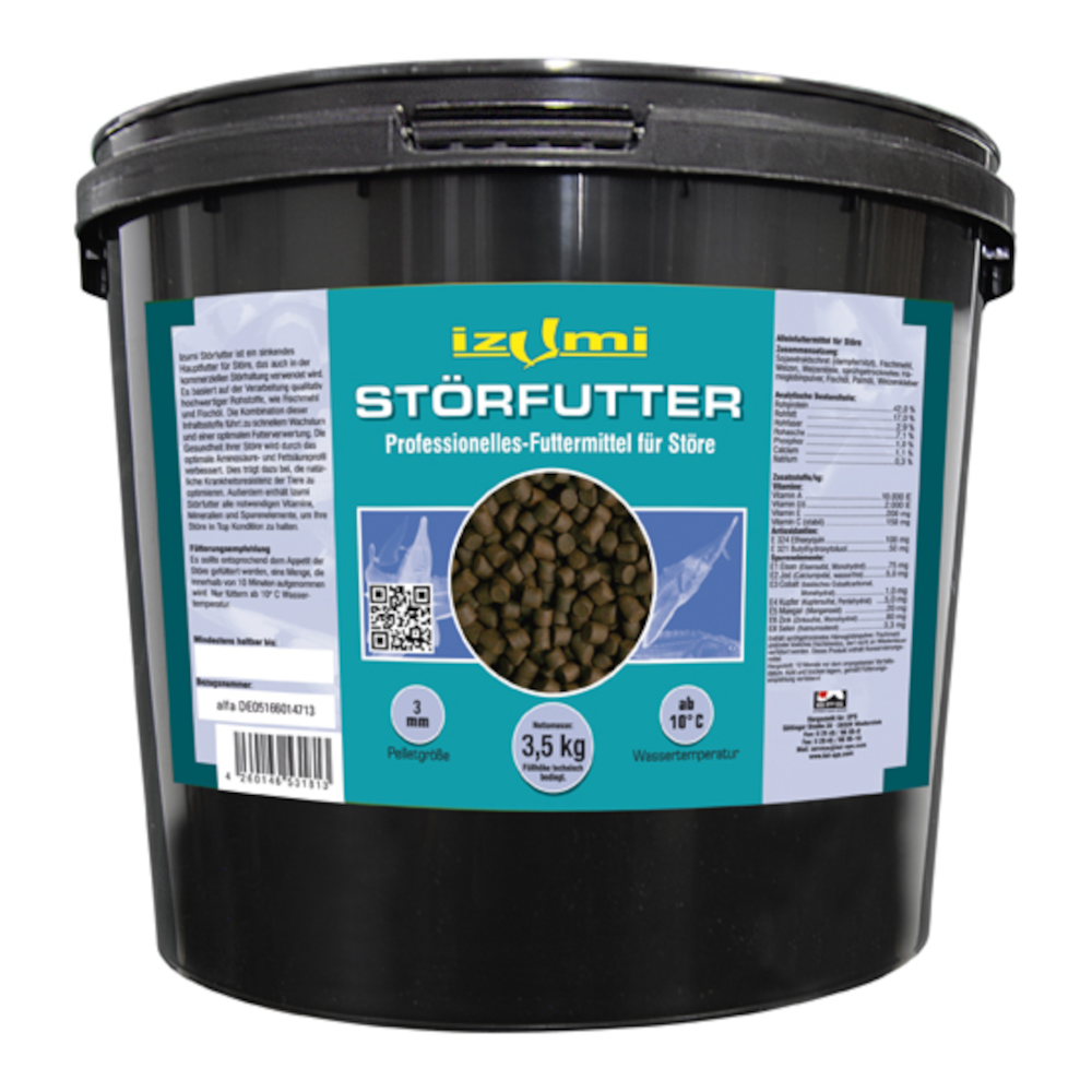 Izumi Störfutter 3 mm 3500 g / 5 L