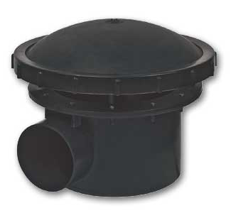 Bodenablauf 110 mm mit Belüftung