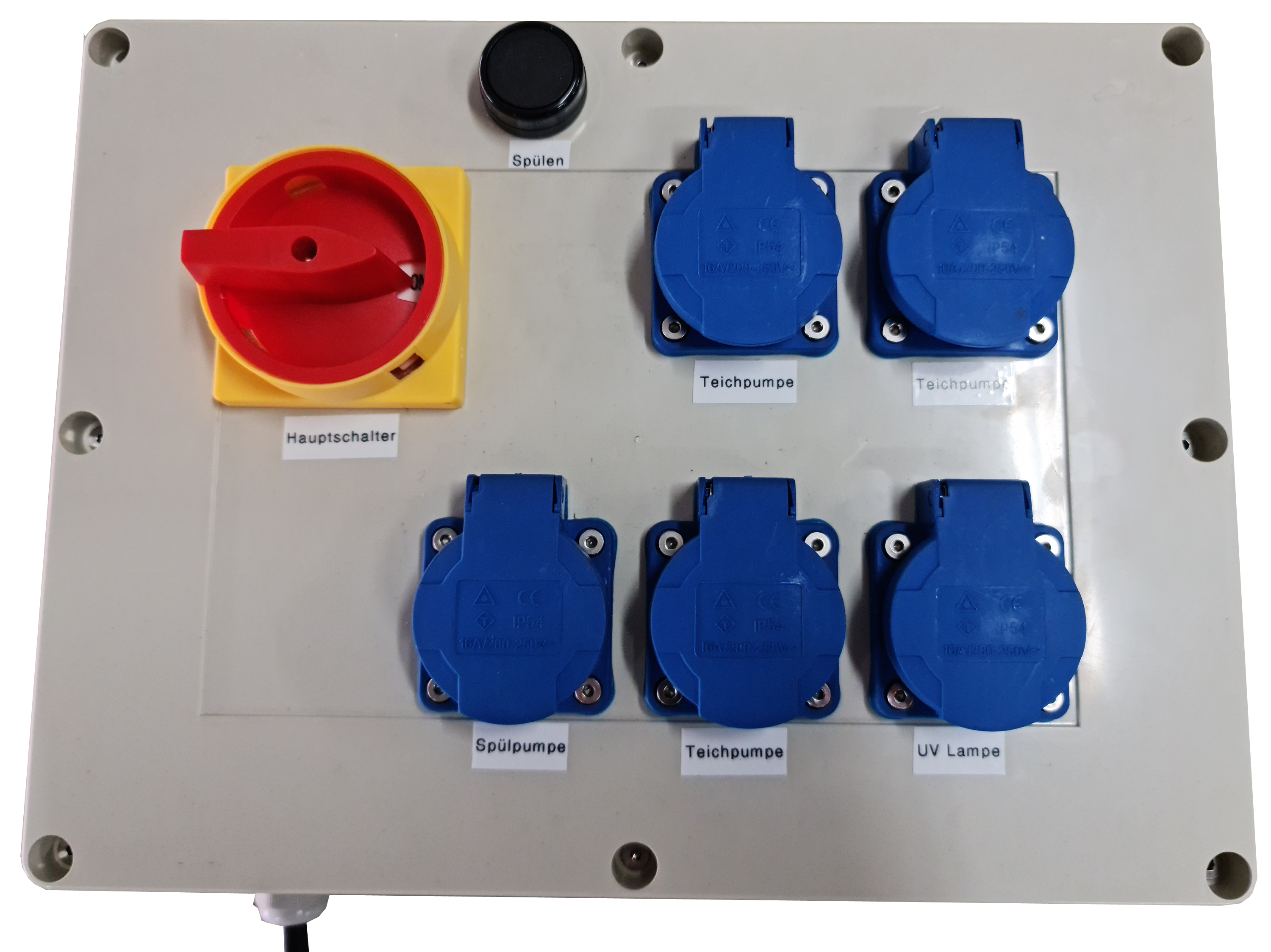 EPS Combi-Trommelfilter CL65 Quer mit integrierter Spülpumpe EPS Combi-Trommelfilter CL65 Quer mit integrierter Spülpumpe
