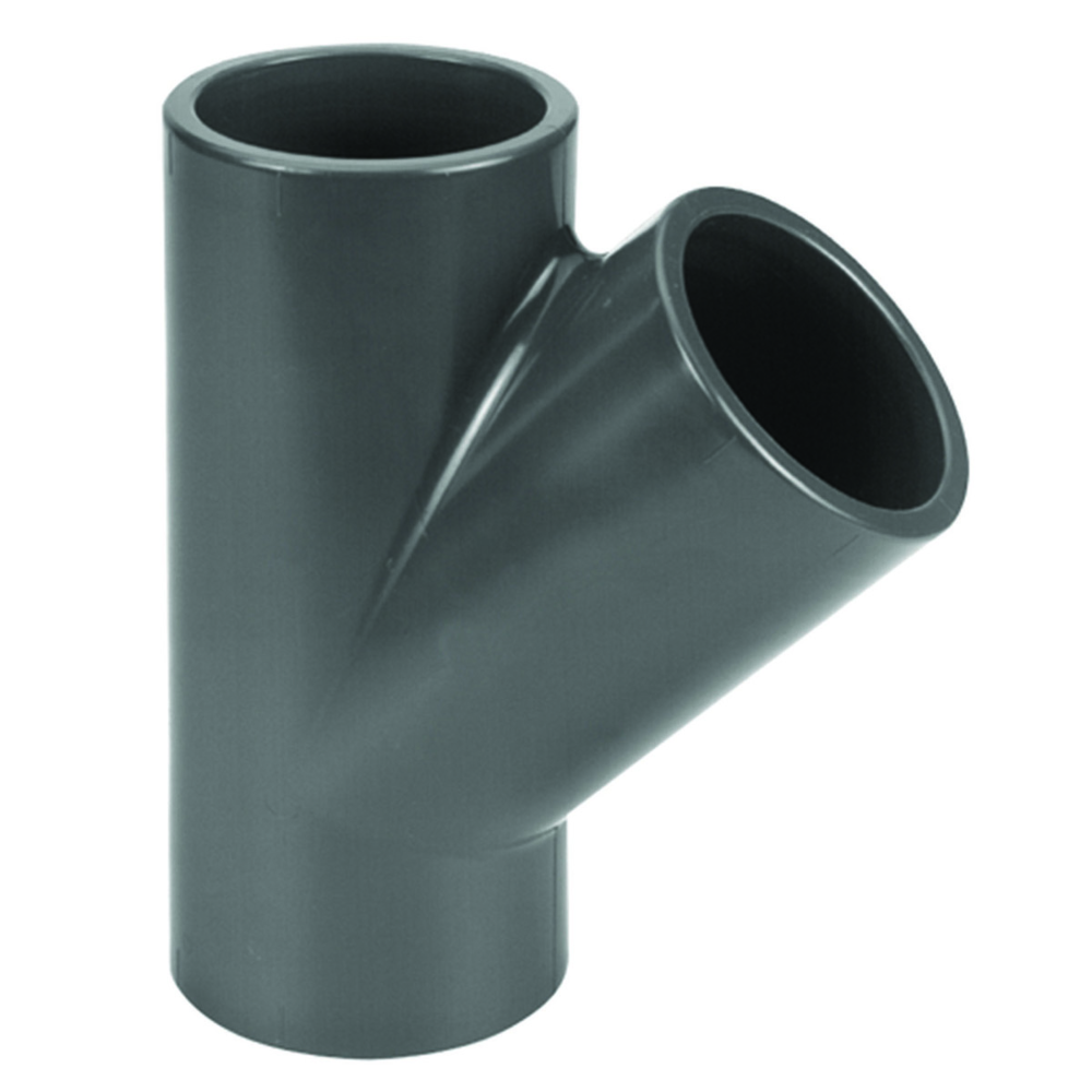 PVC T-Stück 45° 140 mm
