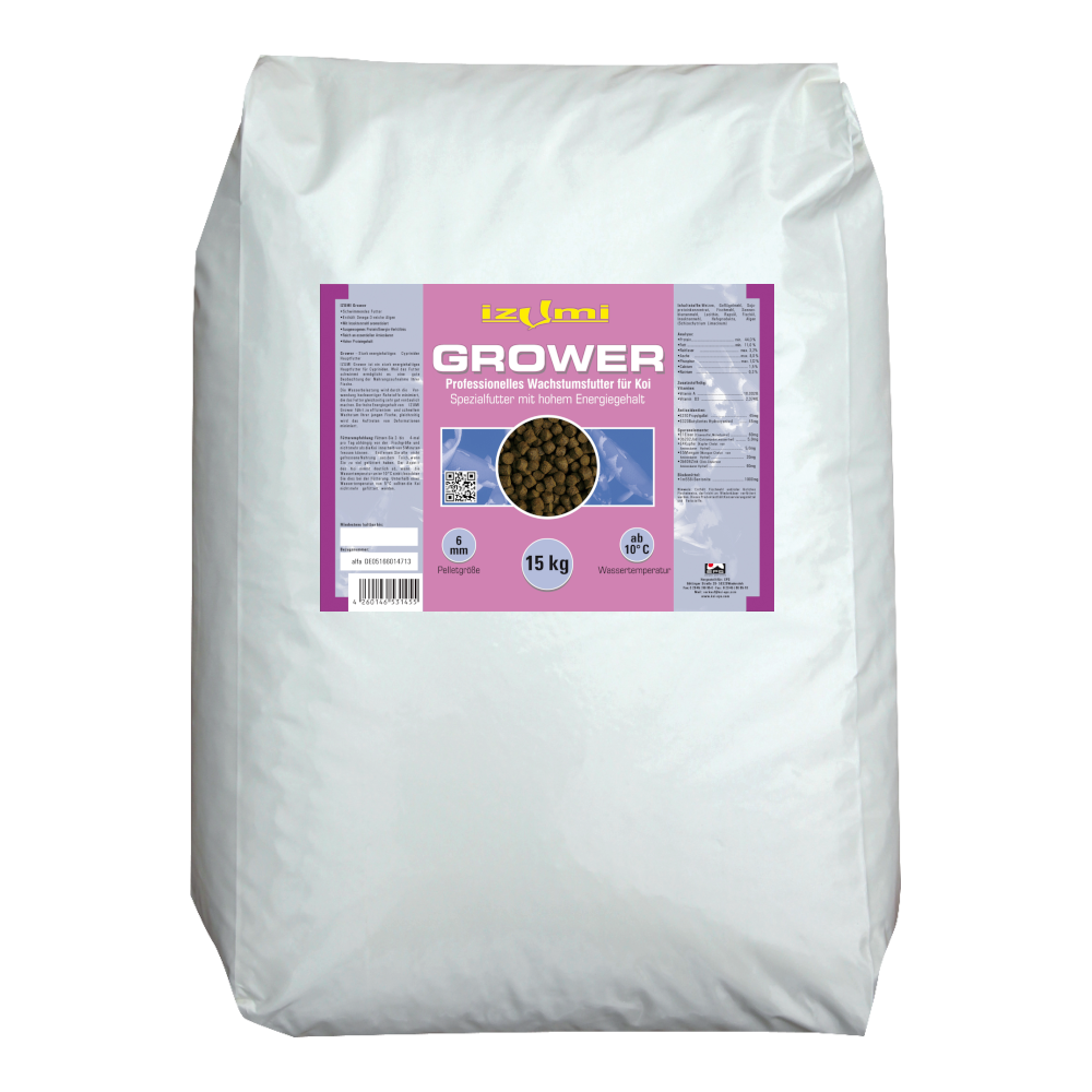 Izumi Grower 6 mm 15 kg - Sackware