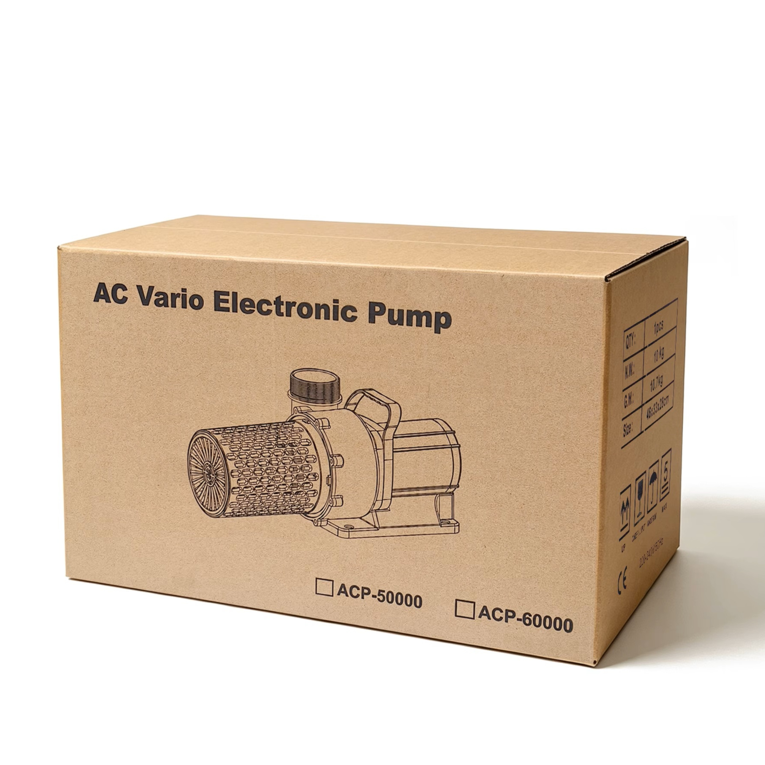 Teichpumpe EASY 50.000 l/h mit Digitalsteuerung