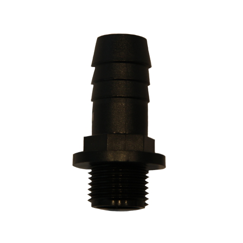 PP Schlauchtülle  1/2 x 19 Aussengewinde