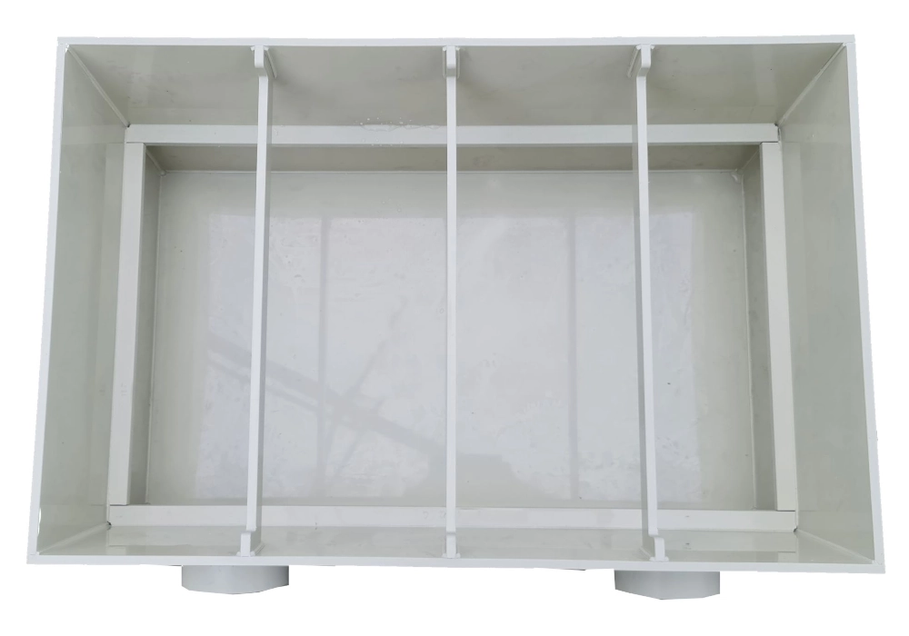 Rieselfilter RF60 3tlg. mit 2 x 110 mm Auslauf