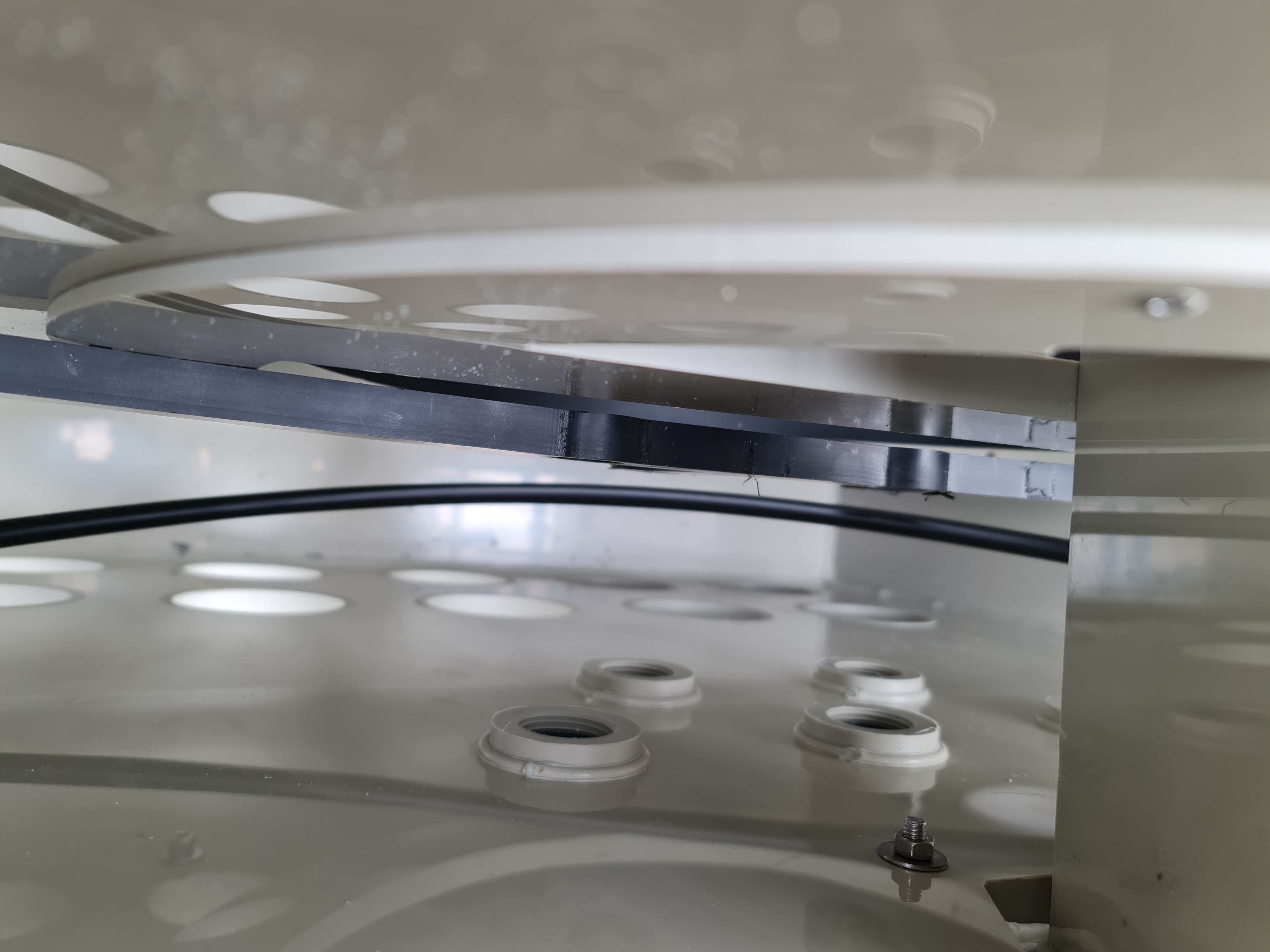 EPS Combi-Trommelfilter CF150 + integrierte Biokammer + integrierte Pumpenkammer + Rinnenspülung + Steuerung + Spülpumpe + UV-Schutz + Edelstahlsieb in Sandwichbauweise Kopie