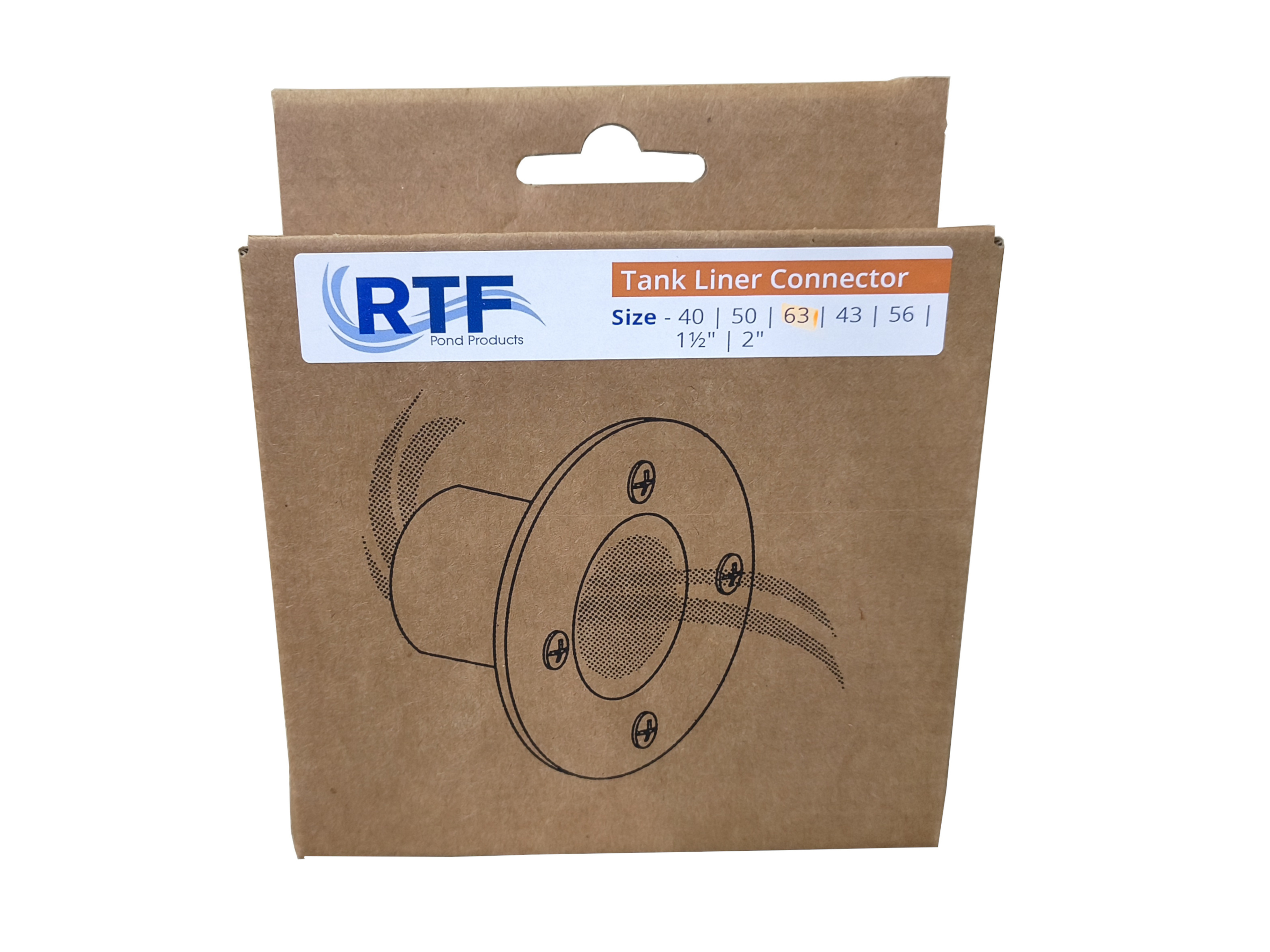 RTF Tank Connector 63 mm 