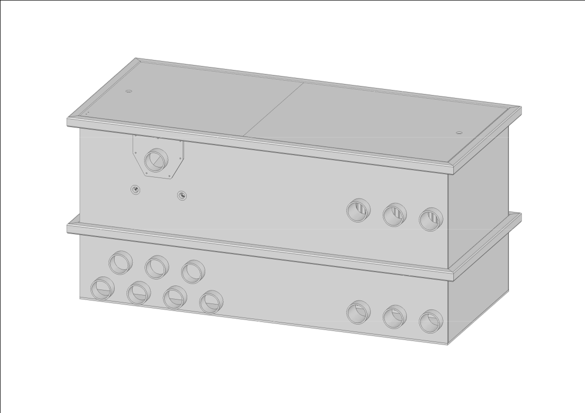 EPS Combi-Trommelfilter CL65 Quer mit integrierter Spülpumpe EPS Combi-Trommelfilter CL65 Quer mit integrierter Spülpumpe