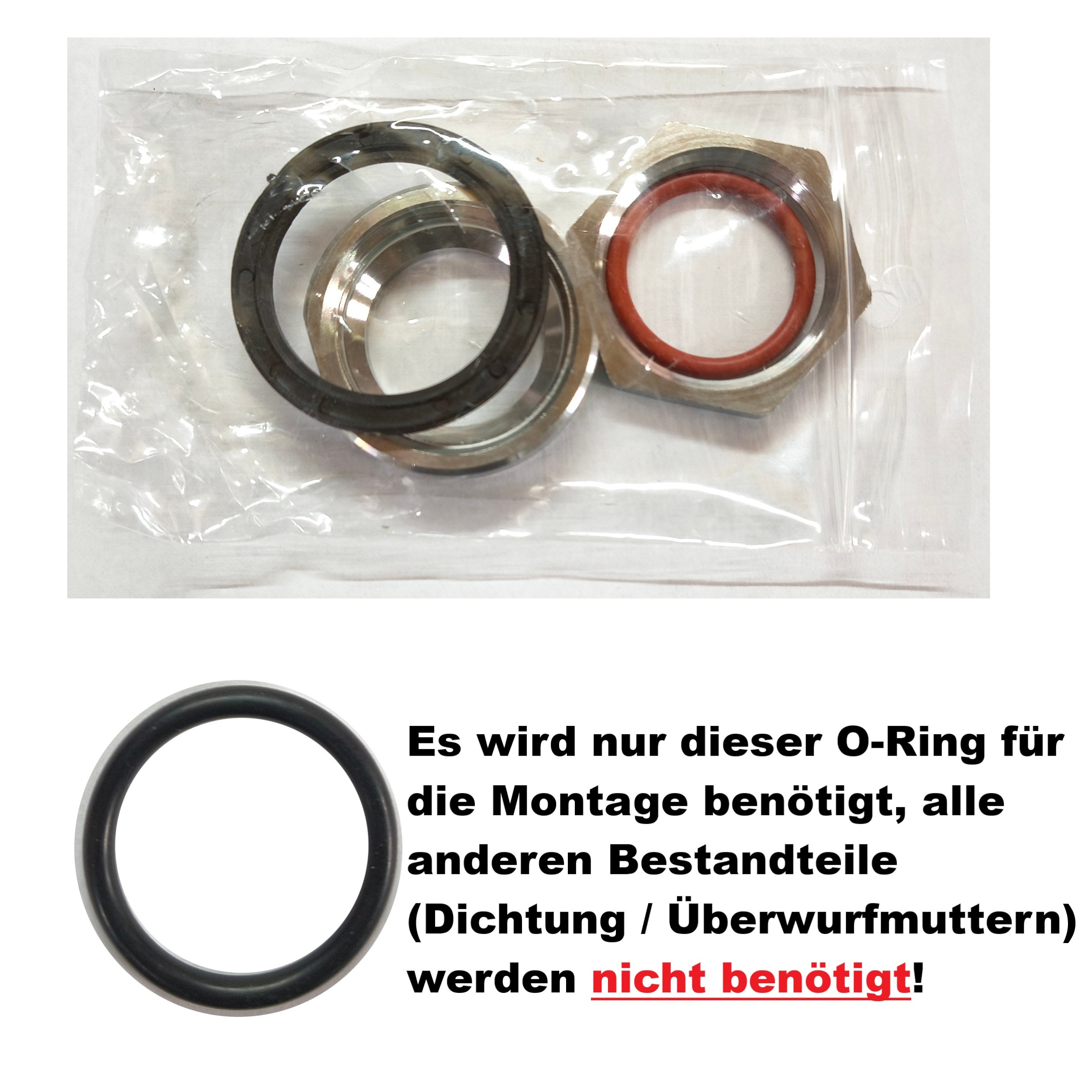 INOX Tauch UVC 40 W Edelstahl Amalgam Bausatz (FW)