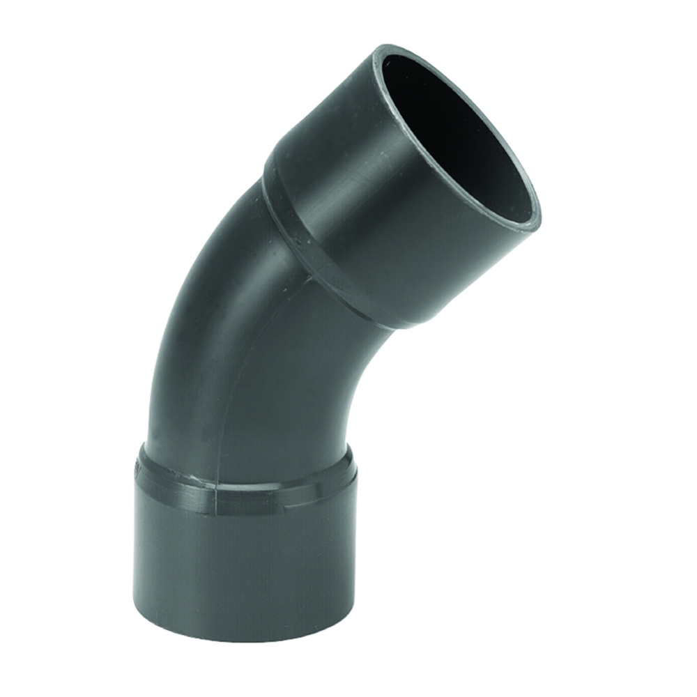 PVC Bogen 45° 280 mm