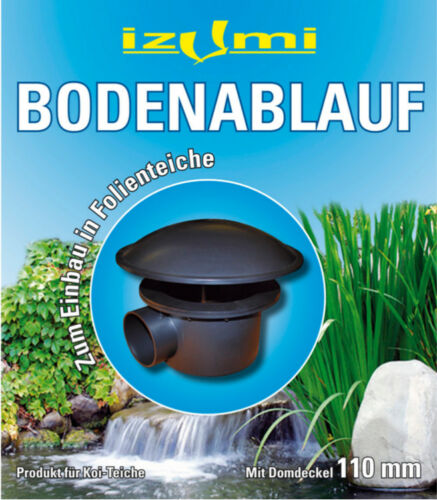 Bodenablauf 110 mm mit Kammer und Bogen schwere Ausführung