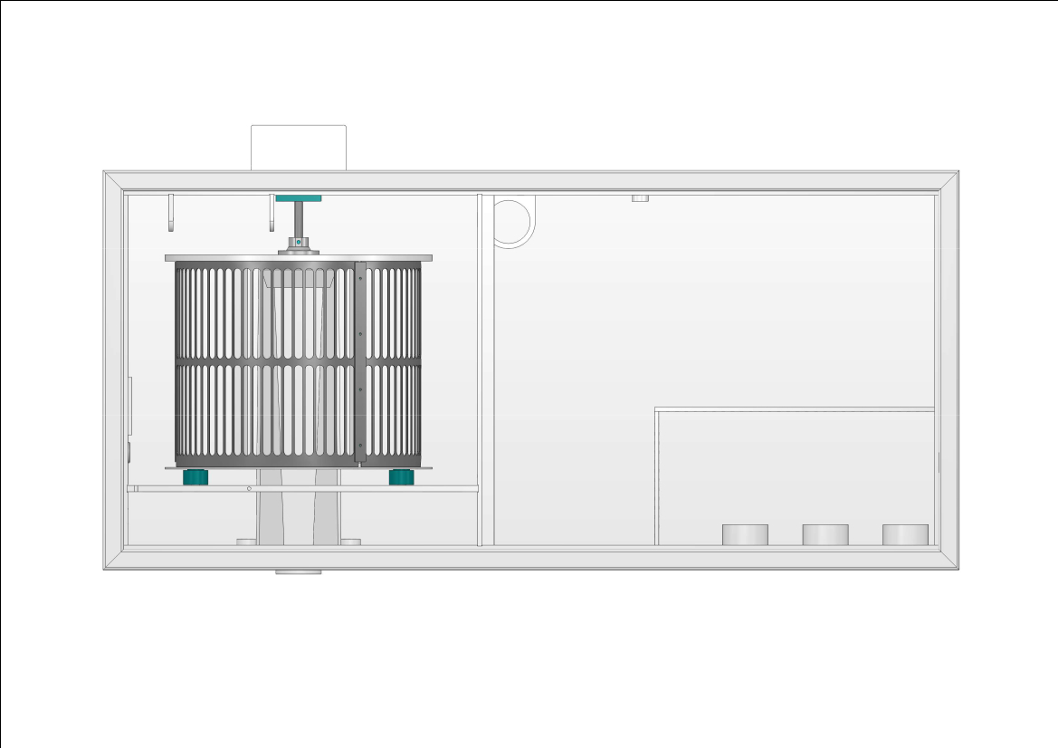 EPS Combi-Trommelfilter CL65 Quer mit integrierter Spülpumpe EPS Combi-Trommelfilter CL65 Quer mit integrierter Spülpumpe