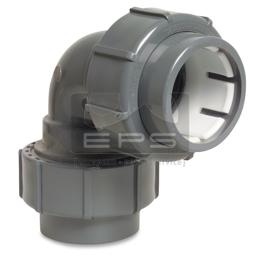 Flexfit PVC Winkel 90° / 63 mm