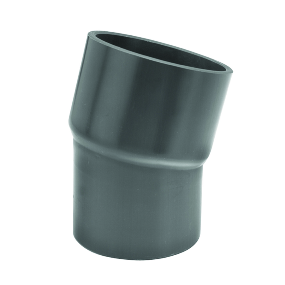 PVC Bogen 15° 90 mm