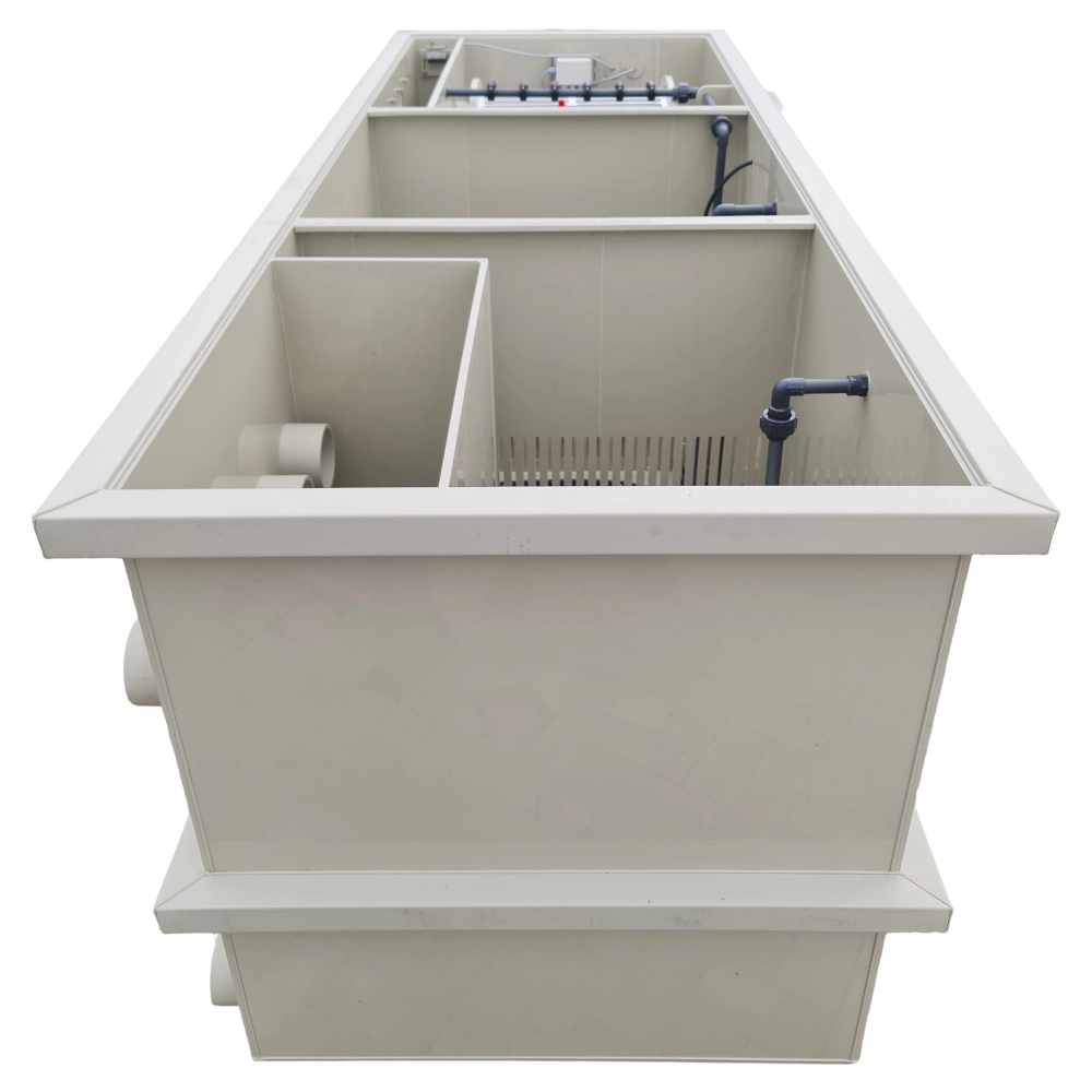 EPS Combi-Trommelfilter CL65 Quer Jumbo + integrierte Biokammer + Rinnenspülung + Steuerung + Spülpumpe + UV-Schutz + Edelstahlsieb in Sandwichbauweise EPS Combi-Trommelfilter CL65 Quer Jumbo + integrierte Biokammer + Rinnenspülung + Steuerung + Spülpumpe + UV-Schutz + Edelstahlsieb in Sandwichbauweise
