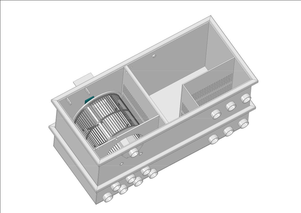 EPS Combi-Trommelfilter CL65 Quer mit integrierter Spülpumpe EPS Combi-Trommelfilter CL65 Quer mit integrierter Spülpumpe