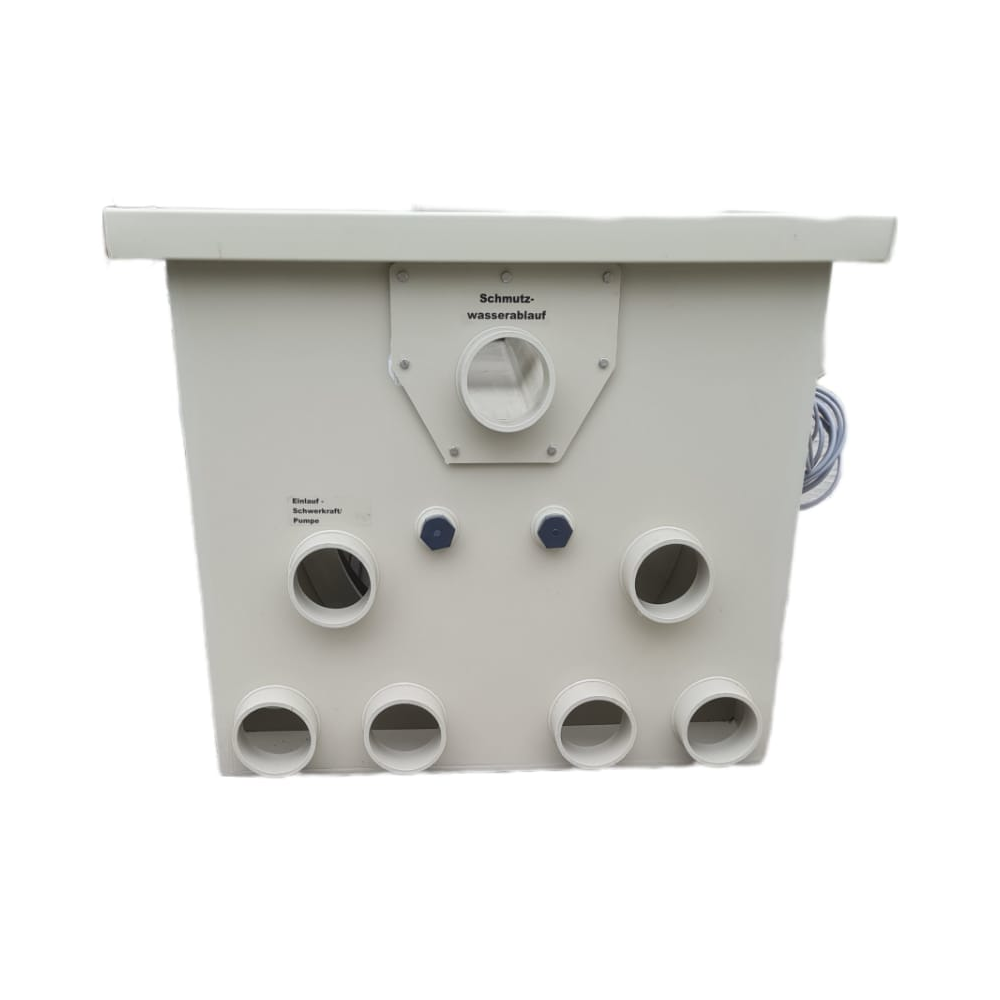 EPS Trommelfilter PP65 + Rinnenspülung + Steuerung + UV-Schutz + Edelstahlsieb in Sandwichbauweise EPS Trommelfilter PP65 + Rinnenspülung + Steuerung + UV-Schutz + Edelstahlsieb in Sandwichbauweise