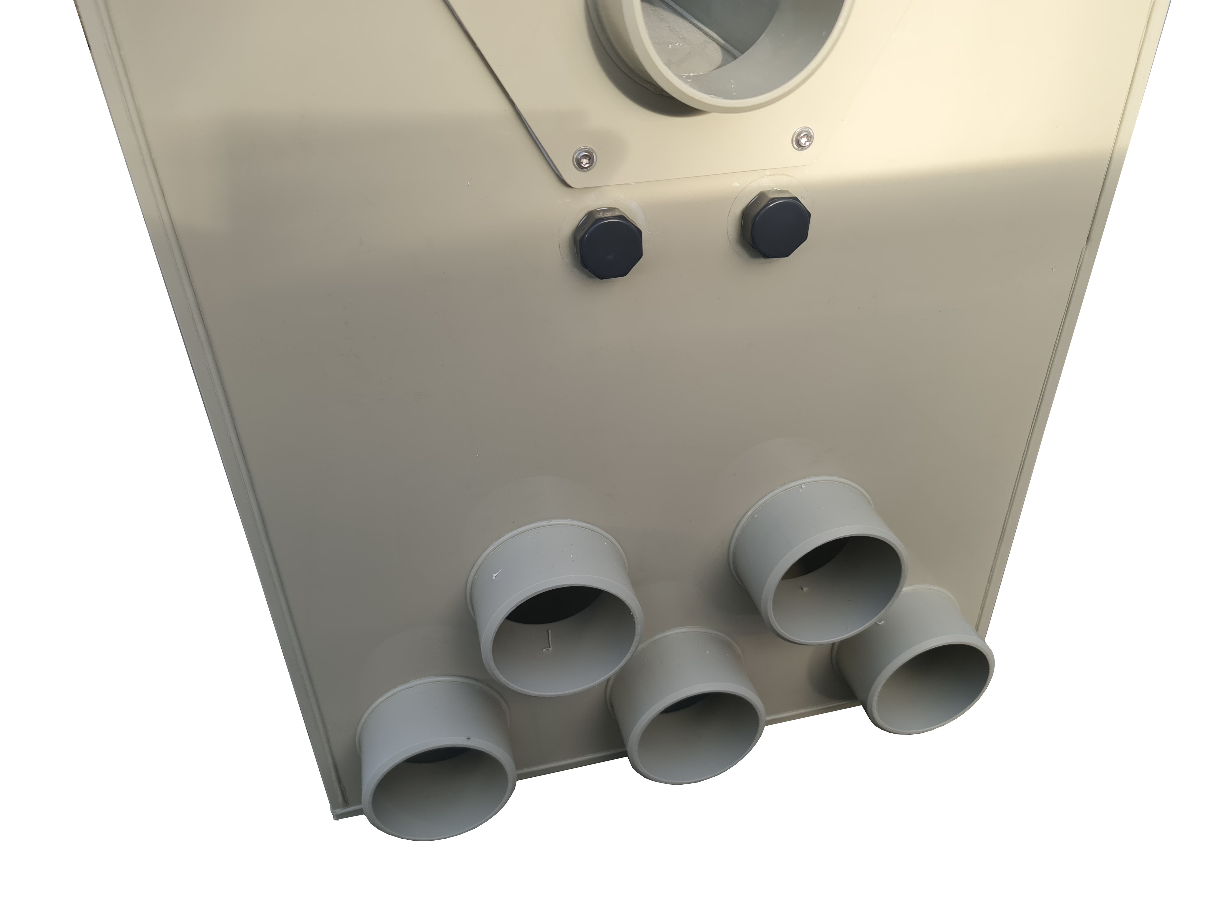 EPS Trommelfilter TF50 + integrierte Pumpenkammer + Rinnenspülung + Steuerung + Spülpumpe + UV-Schutz + Edelstahlsieb in Sandwichbauweise Kopie