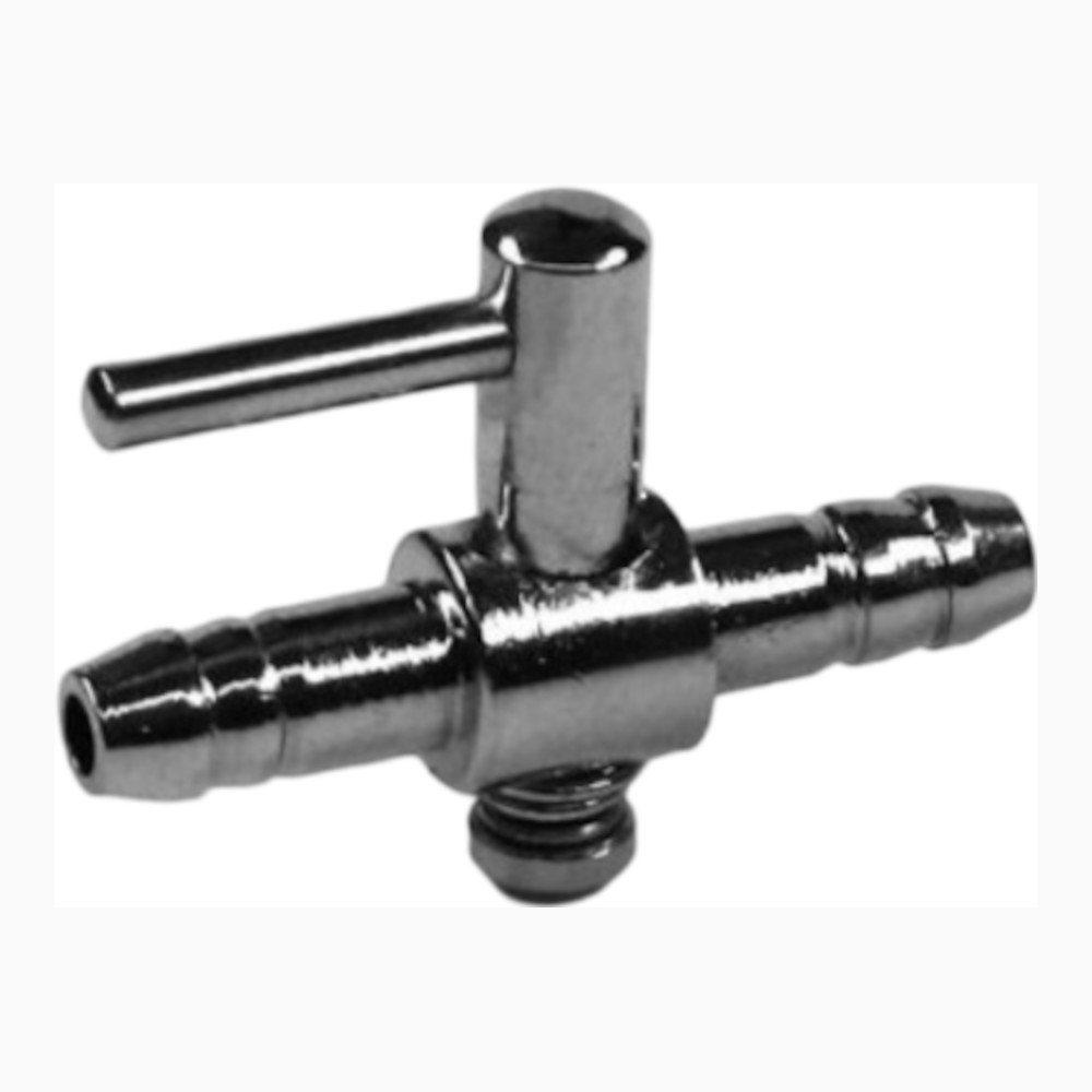 Luftverteiler 4mm 1-Weg 2 x Schlauchanschluss